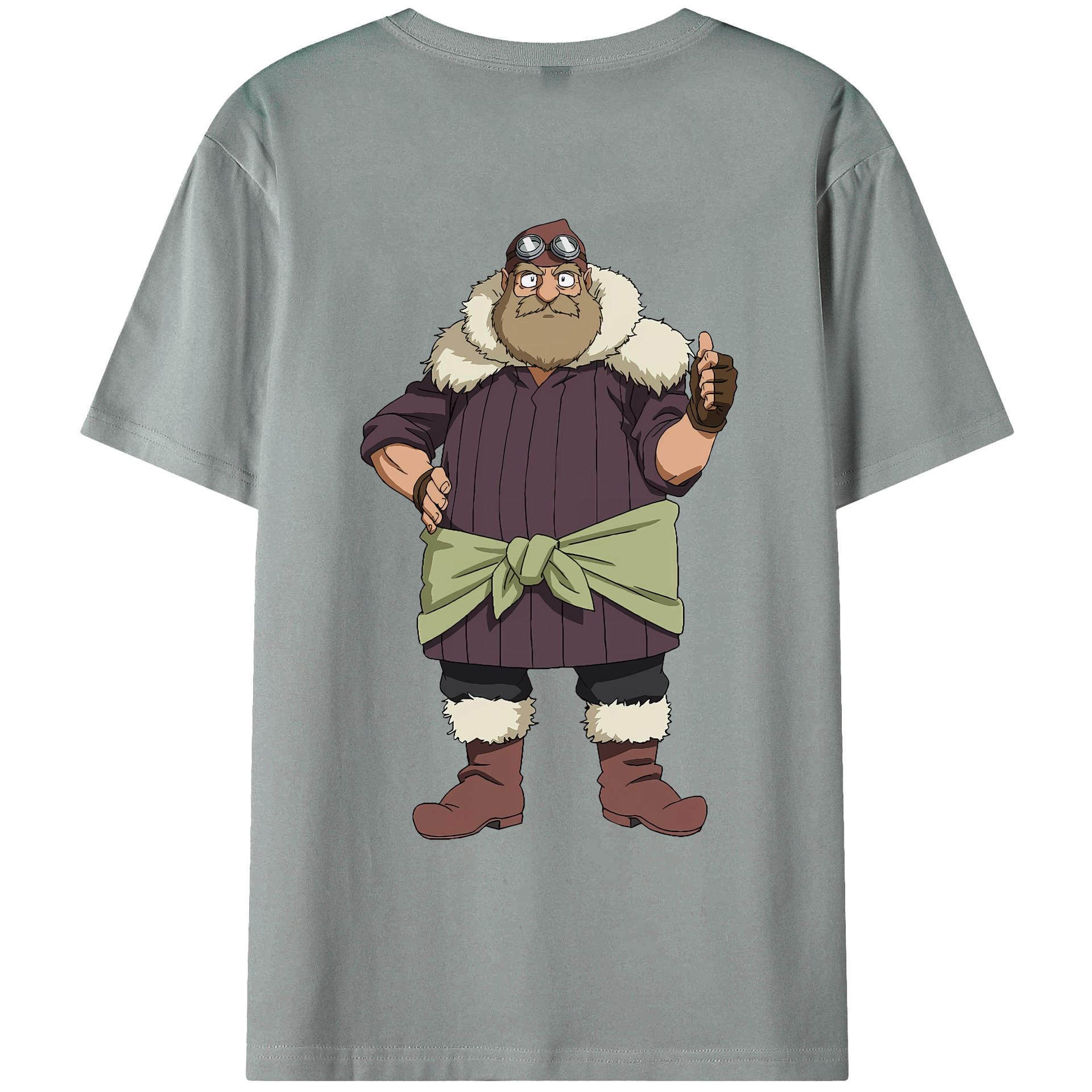 （画像用） 転スラ Regarding Reincarnated to Slime 綿100％ メンズ半袖Tシャツ（バックプリント） 通気性